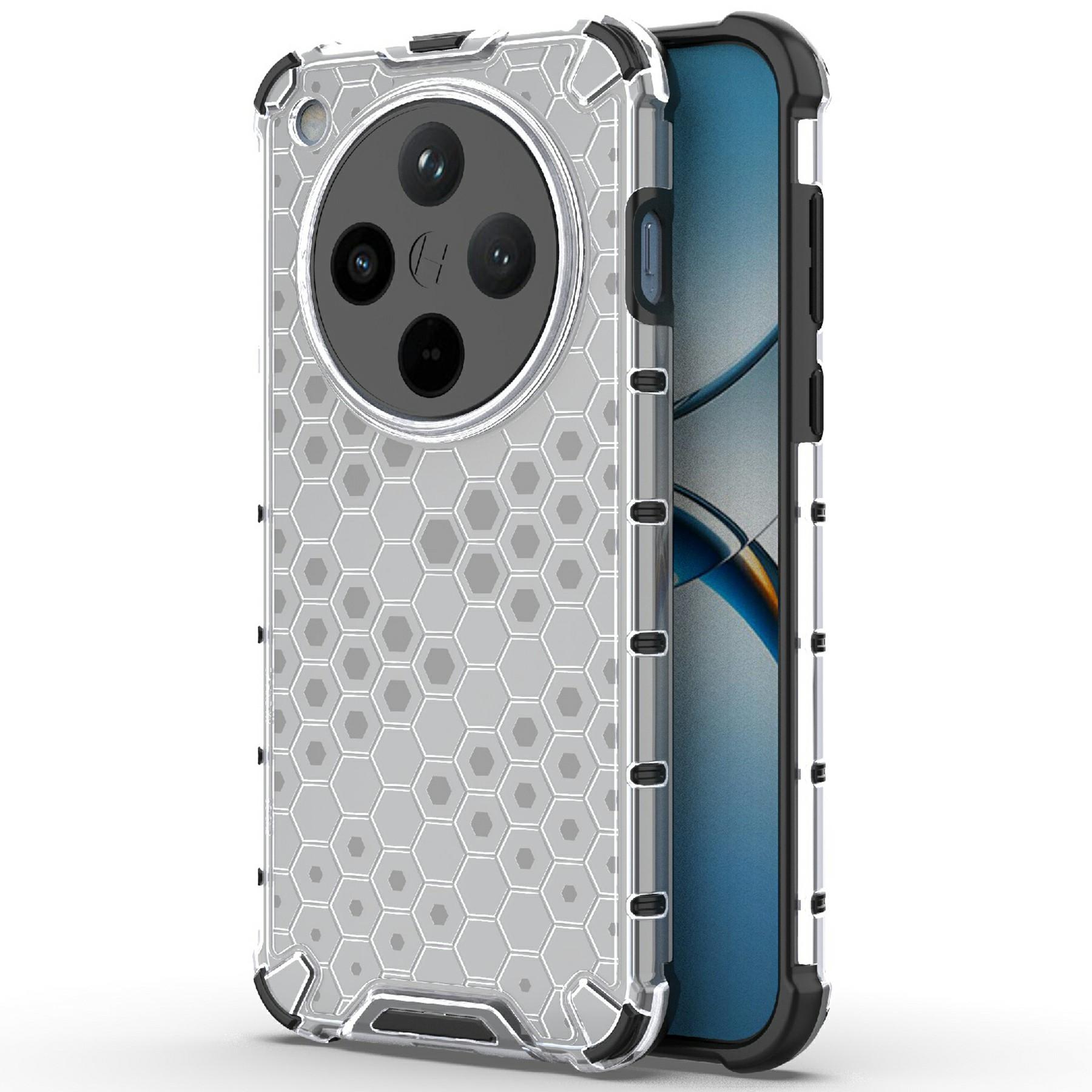 

For Oppo Find X8 5G Case PC+TPU Phone Cover Honeycomb Shape A