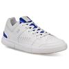Auf Federer X  The Roger Stoff Leder Bequem Lässig Rutschfest Langlebig Leicht Low Top Sneaker Herren Sneaker Weiß Indigo 48.98509