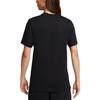 Nike Letter Round Neck Pullover Short Sleeve T-Shirt Men Tops Black FJ2313-010