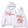 Stay Sweet Fruit of The Spirit Hoodies Men Women Fashion Christian Religious Bible Verse Tracksuit Oversized Fleece Sportwear