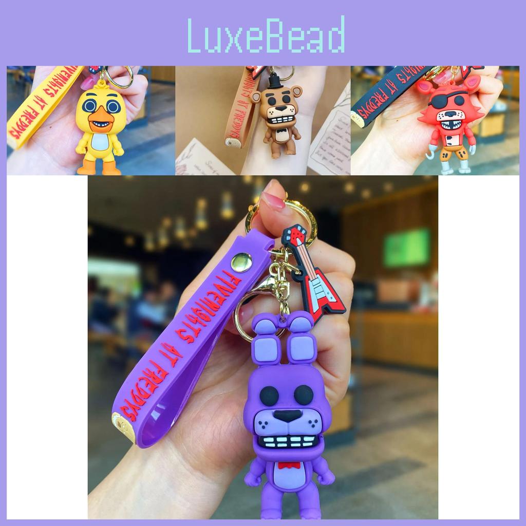 Animal Plush Adorable Keychain Unique Bear Backpack Accessory For Keyrings And Gifts