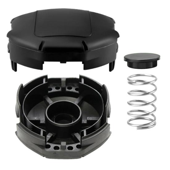 X472000070 Trimmer Head Cap Weed Trimmer Speed Feed 400 Cap with Spring Replacement String Spool Cover for Echo Weed Eater SRM-225 SRM-230 PAS-225