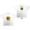 Tricou Unisex The Beatles: Drum Lung și Sinusos (Imprimare înapoi)
