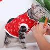 Fashion Chinese Style Cat Cotton Clothes Warm Soft Winter Pet Clothes Thickened Comfortable Pet Tang Clothing Autumn and Winter