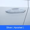 Car Door Handle Cover For Lexus UX UX200 UX250h 2018     Carbon Fiber Chrome Trim Sticker Styling Accessories