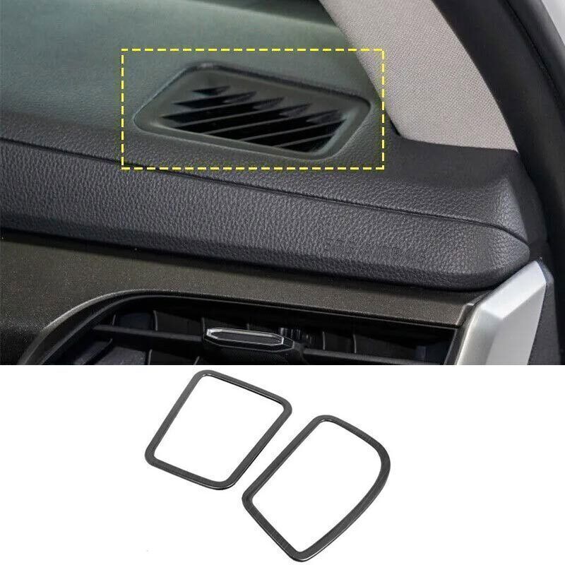 trument L&R Air Outlet Vent Trim Black Titanium For Toyota Highlander -23
