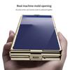 Samsung Z Fold7 Mobile Phone Case Electroplated Pc Phantom Large Hole Transparent Fold7 Fold Screen Protection Case