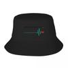 New The Beat Goes Heart Attack Survivor Recovery Cardiac Arrest Bucket Hat Beach Hat New Hat Mens Womens