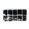 300Pcs Boxed Grade 12.9 Black Alloy Socket Head Cap Screw with Nut M2.5 Assortment Kit