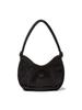 Kirsh Mustang Suede Fur Hobo Bag [Black]