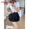 Pleated Mini Skirt With Stretch Polyester For Daily Wear And Dance Practice