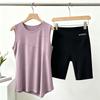 Women's Quick-Dry Ice Silk Sleeveless Sports Vest for Summer Yoga, Running, Fitness, and Training