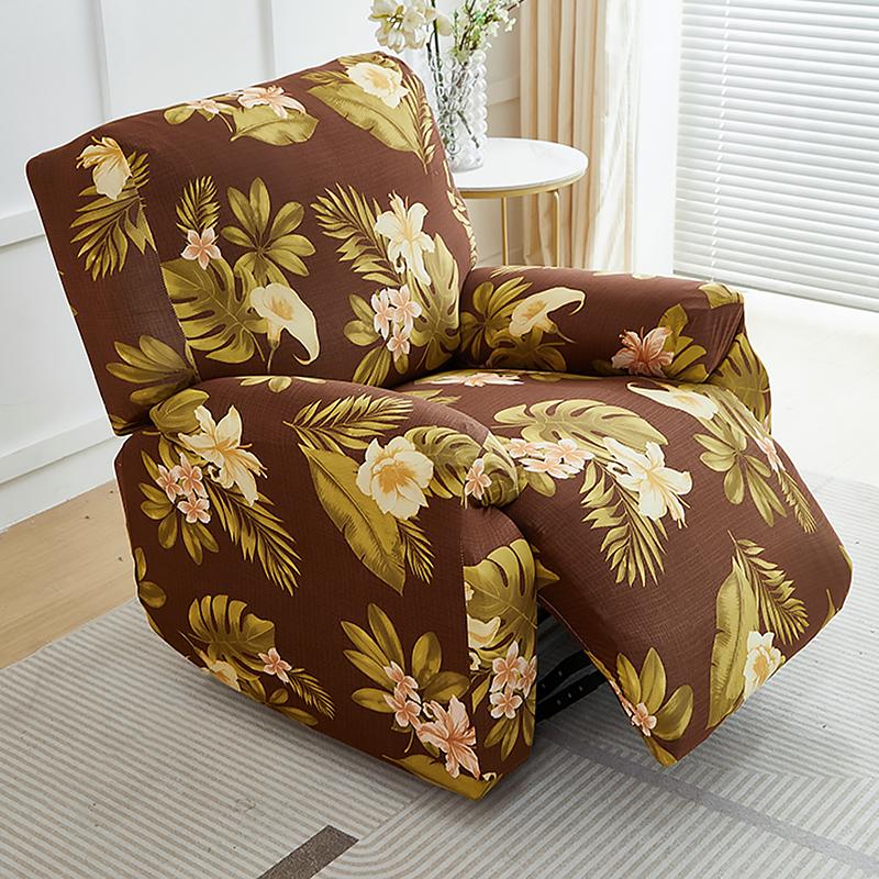 Recliner Slipcovers 4-Pieces Sofa Covers Couch Chair Cover Non Slip Reclining Furniture Protector Sofa Covers for Living Room