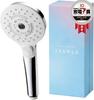 TOTO Shaula Shower Head, 3-Mode, Ultra Fine Bubble, Water-Saving, Natural Care Mist, Sand Beige, THYC96-2