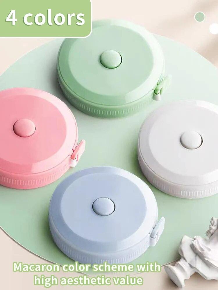 2 Meters Soft Tape Measure Double Scale Body Sewing Flexible Measurement Ruler For Body Self-Lock Measuring Tools Tailor Craft