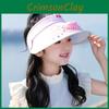Childrens Summer Sun Protection Hat With Fan And Wide Brim For Outdoor Play