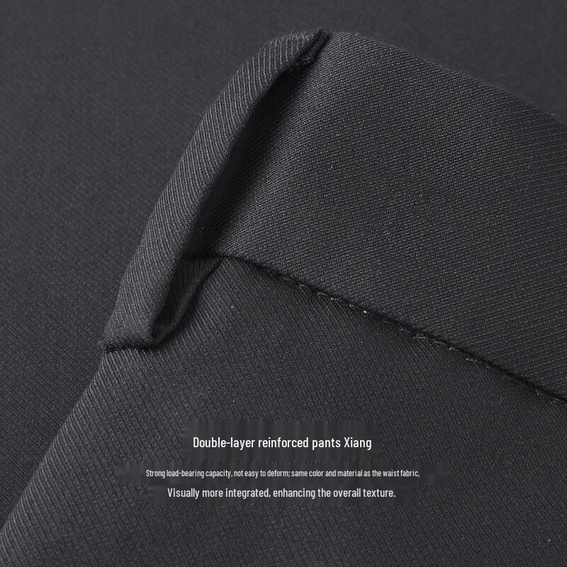 Judger Herren Seidenmischung Gerade geschnittene Business Casual Hose