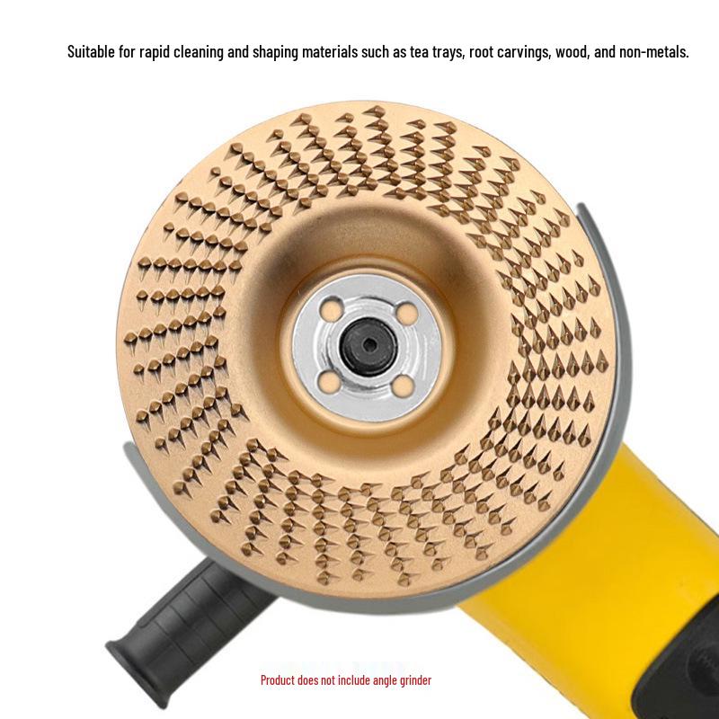 Curved & Flat Surface Wood Carving Grinding Disc for Angle Grinders