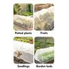 Garden Row Insect Netting Pop Up Garden Bed Tunnel Net with Drawstring Vegetable Rows Netting Insect And Bird Protection for Vegetables Fruits