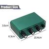 Shortwave Tuned Receiver 3MHz To 30MHz with Tunable Filter Center Frequency Adjustable Gain and RX/TX Signal Pass-Through