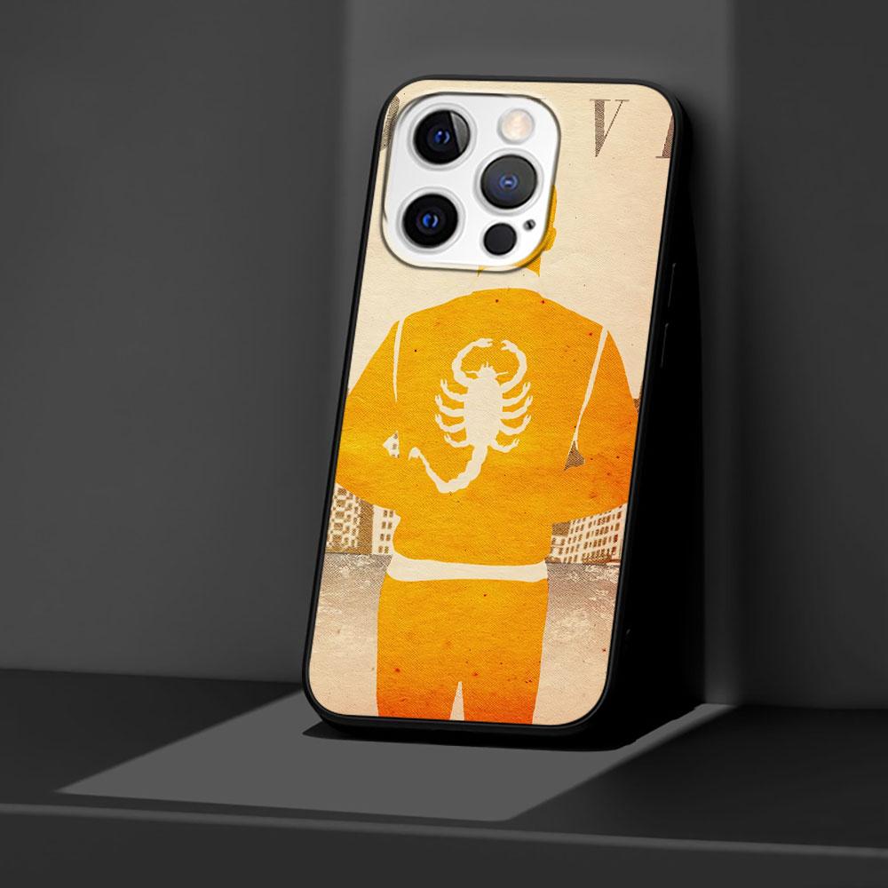 Fahren Sie Ryan Gosling Film Spaß Kunst Hülle für Apple iPhone 14 11 16 Plus X XS 13 12 XR 15 Pro Max Silikon Schwarz Weiche Handyhülle