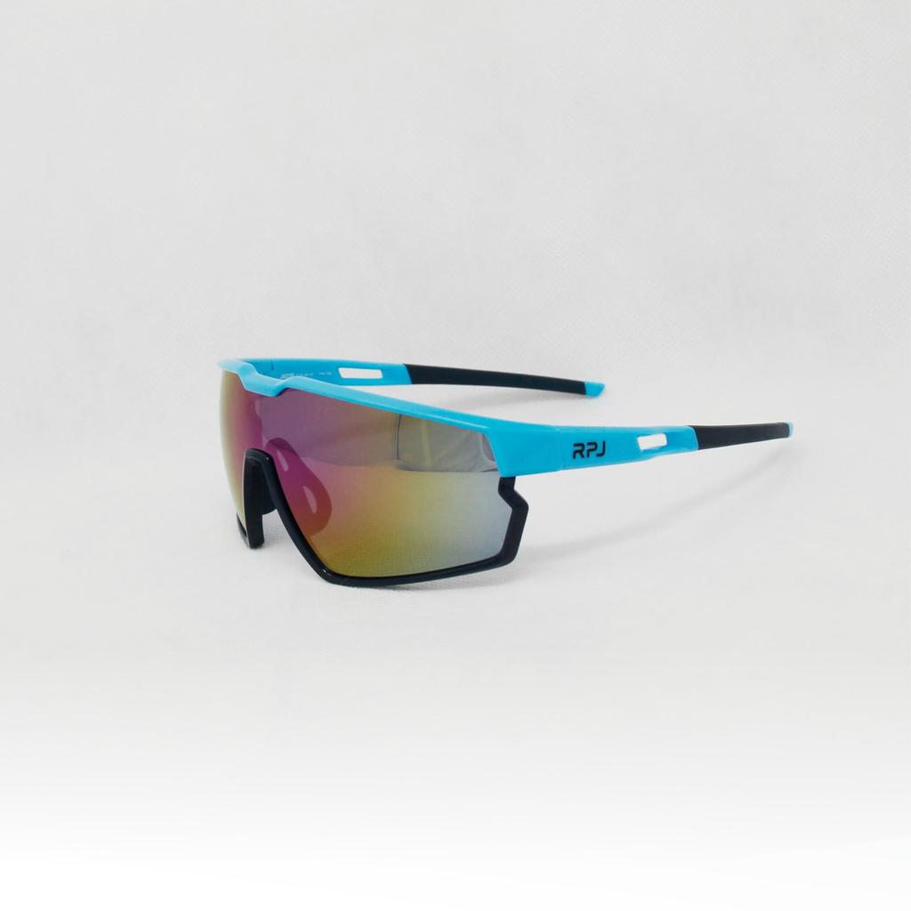 Rudy Project Sunglasses Jacob Azzurro Shiny Frame Magenta Lens One Size
