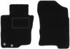 Front Mats Black For: Toyota Hilux VIII Pickup (2015-)