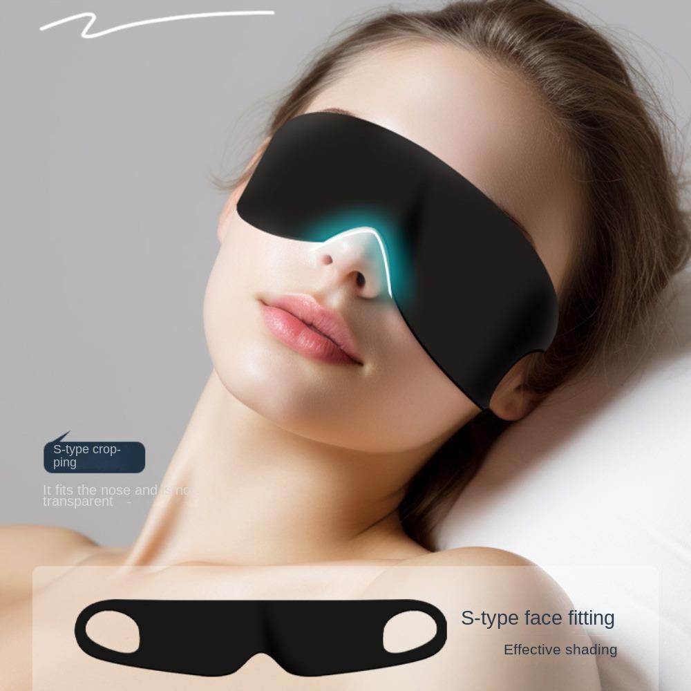 Concise Soft Blackout Sleep Mask Sleep Sleep Mask New Cotton Filled Sleeping Mask