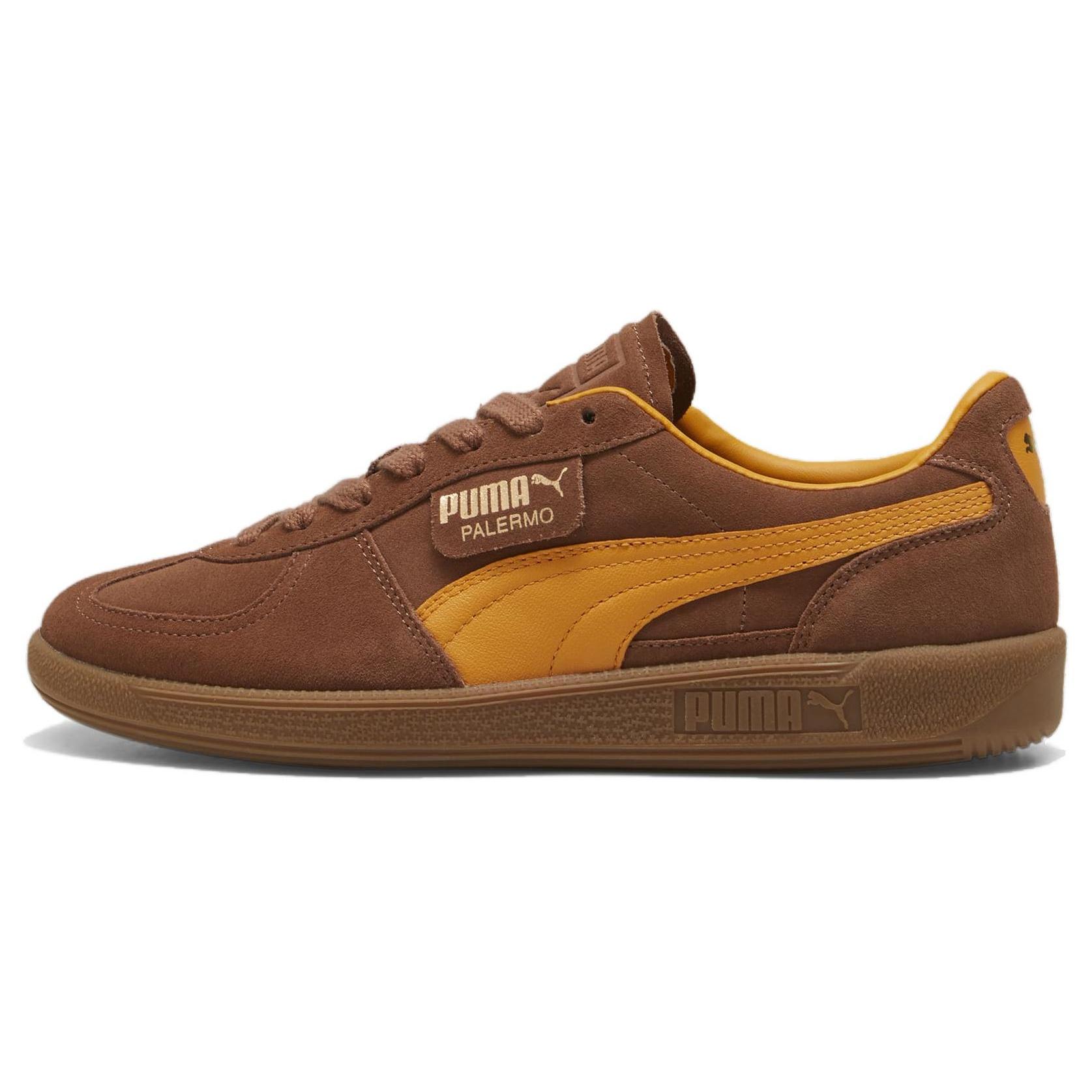 Puma Palermo Brown Mushroom Ginger Tea Men s 396463-03 EU 35.5
