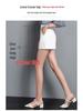 Women's Plus Size High Waist White A-Line Shorts - Slimming, Loose Fit, Wide Leg, Perfect for Spring/Summer Casual Wear