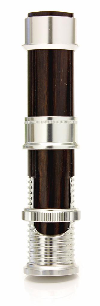 AXISCO Custom Screw-Up Lock Aluminum Reel Seat, Black Tan, FCS-AU