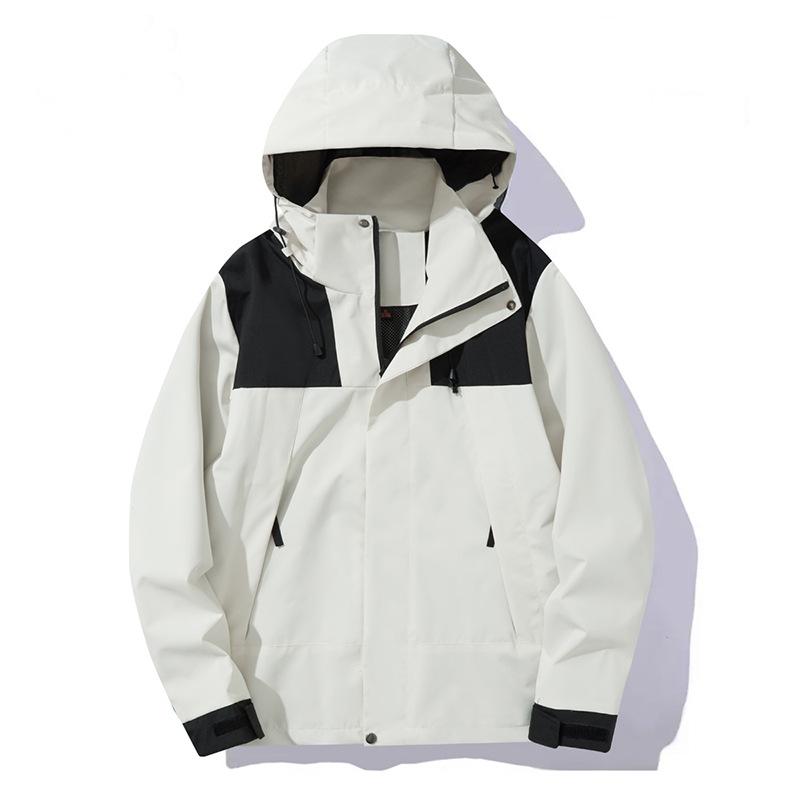 Jackets for Men and Women, Spring and Autumn Outdoor Single-layer Jackets with Removable Hoods, Outdoor Mountaineering Jackets, Sports Jackets