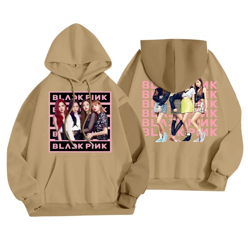 Women's Fashionable Casual Hooded Long Sleeved Printed Sweatshirt