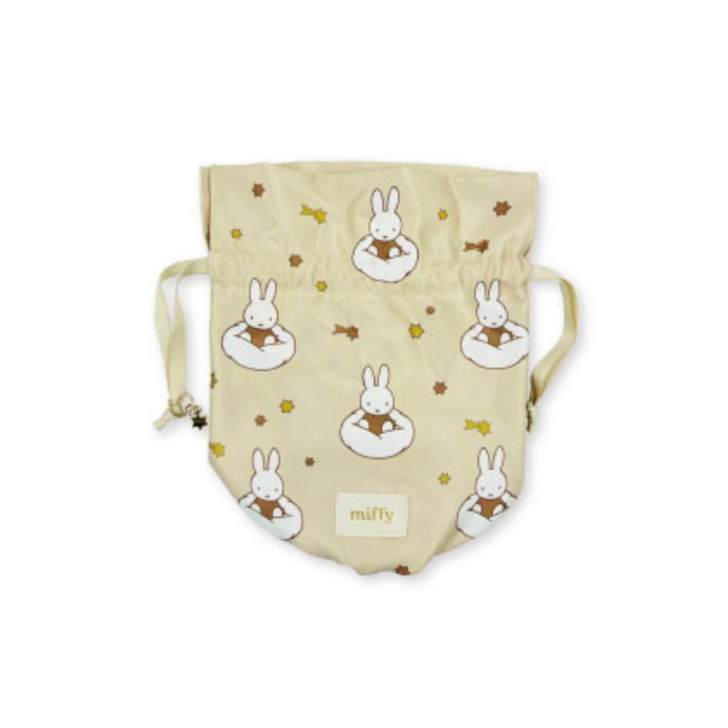 

Marimo Craft Мешочек на шнурке Miffy Dreamy W190 x H220 x D90мм, Серия, Слоновая кость, (DBM-3017) слоновая кость