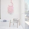 Wall Hanging Decor Handmade Crafts Dream Catcher Pendant Pearl Feather Exquisite Accessories for Home Windows Door Bedside