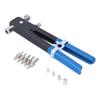 Rivet Gun Kit Portable Save Effort High Hardness Stainless Steel Manual Riveting Tool