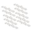 10PCS Pearl Strap Polishing Fine Color Decorative Pearl Bead Purse Chain DIY Jewelry Making Kit for