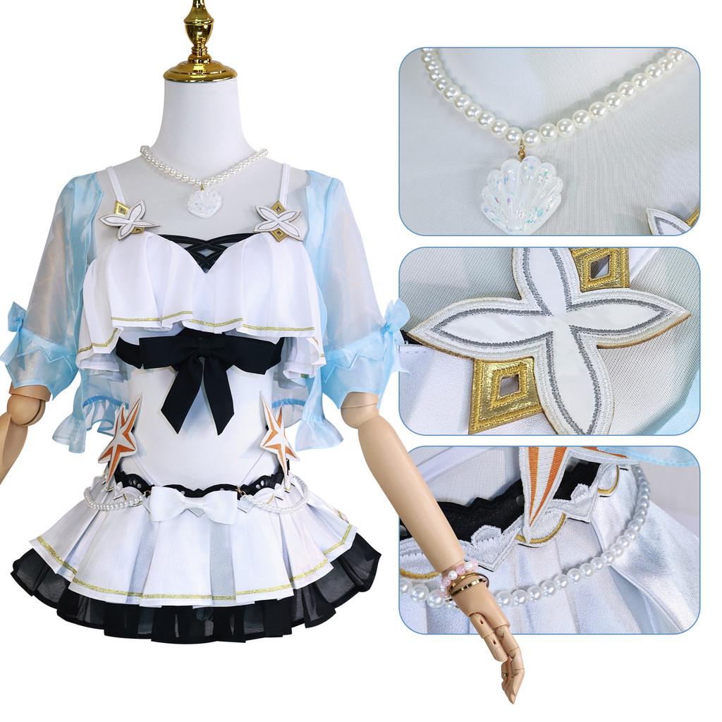 Cute And Stylish Alicia Cosplay Costume For Honkai Impact 3 Summer Character Dress