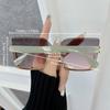 Casual Square Sunglasses Women Men Gradient Sun Glasses Female Male Designer Brand Lovely Travel Outdoor