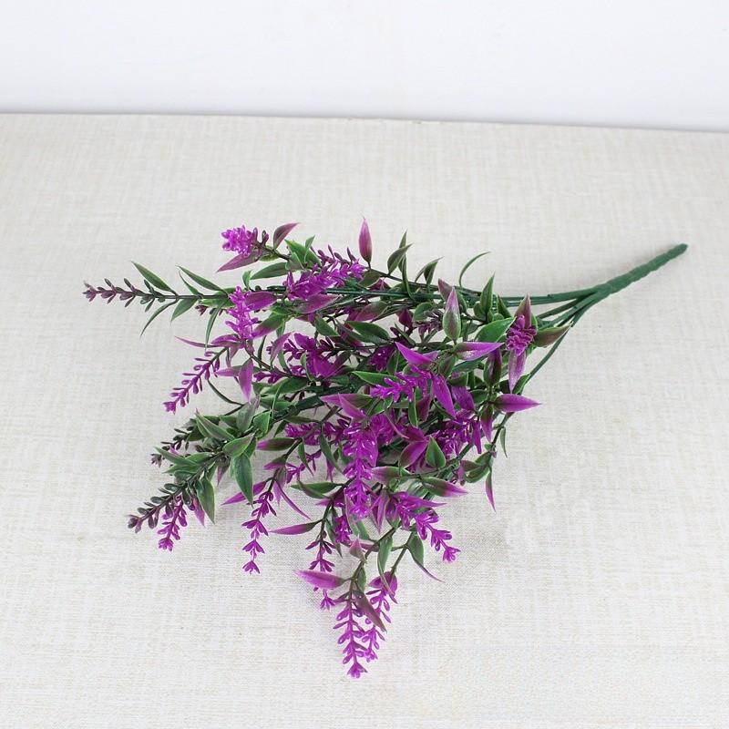 Flower Lavender Artificial Decor Weddings And Indoor Softlandscape Displays