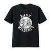 EAST WILDCATS T SHIRT High School Basketball Wild Musical Cats Team Logo Symbol  Vintage Washed Slightly Streetwear Breathable