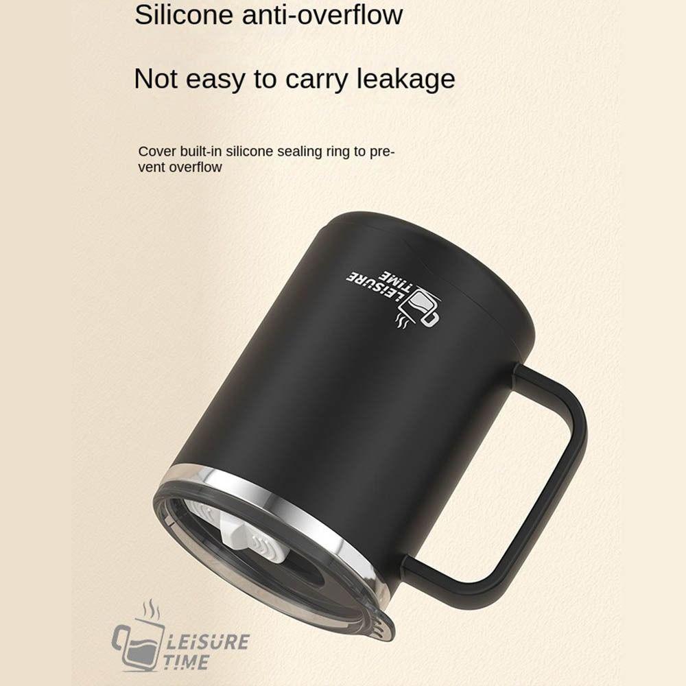 Heat-resistant Milk Coffee Cup 304 Stainless Steel Milk Tea Cup Drinking Cup Water Cup  Milk