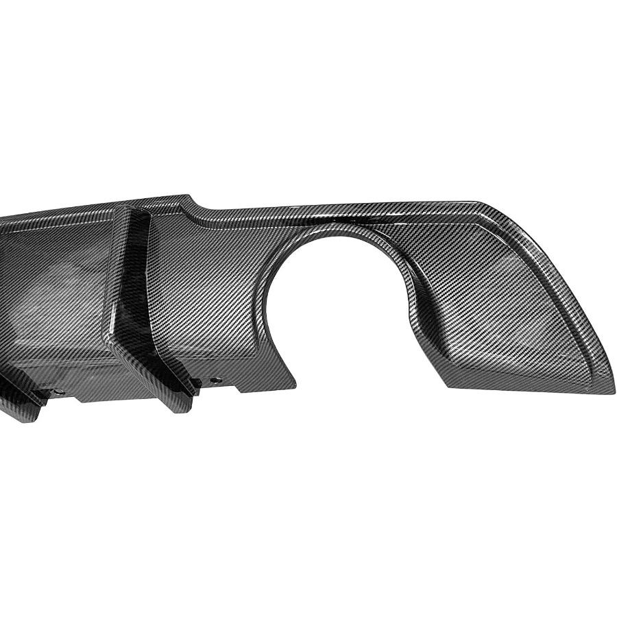 Diffusore Posteriore Compatibile con 20152025 Chrysler 300 Stile Pinna di Squalo Stampa Fibra di Carbonio Valance Inferiore in PP Lip Paraurti per Migliorato