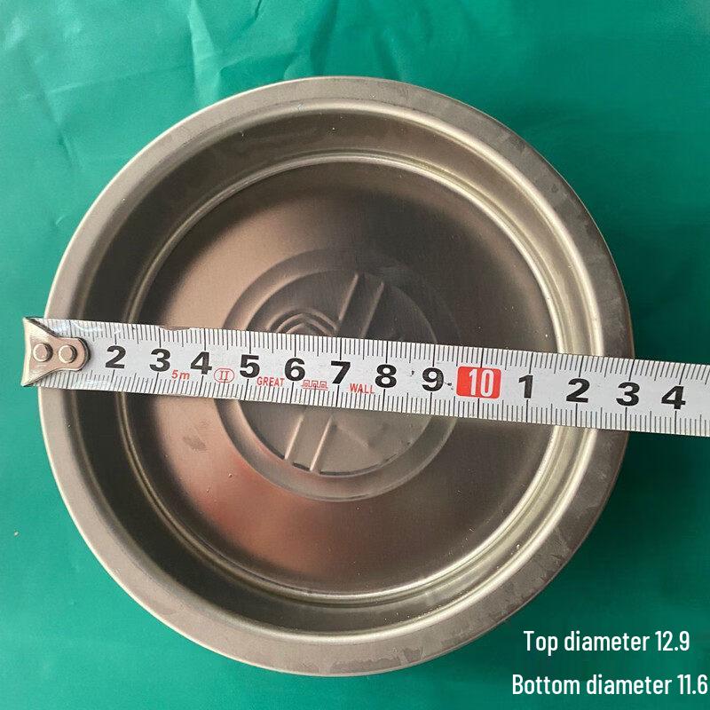 

Thickened Galvanized Inner Trash Can Liner with Ashtray