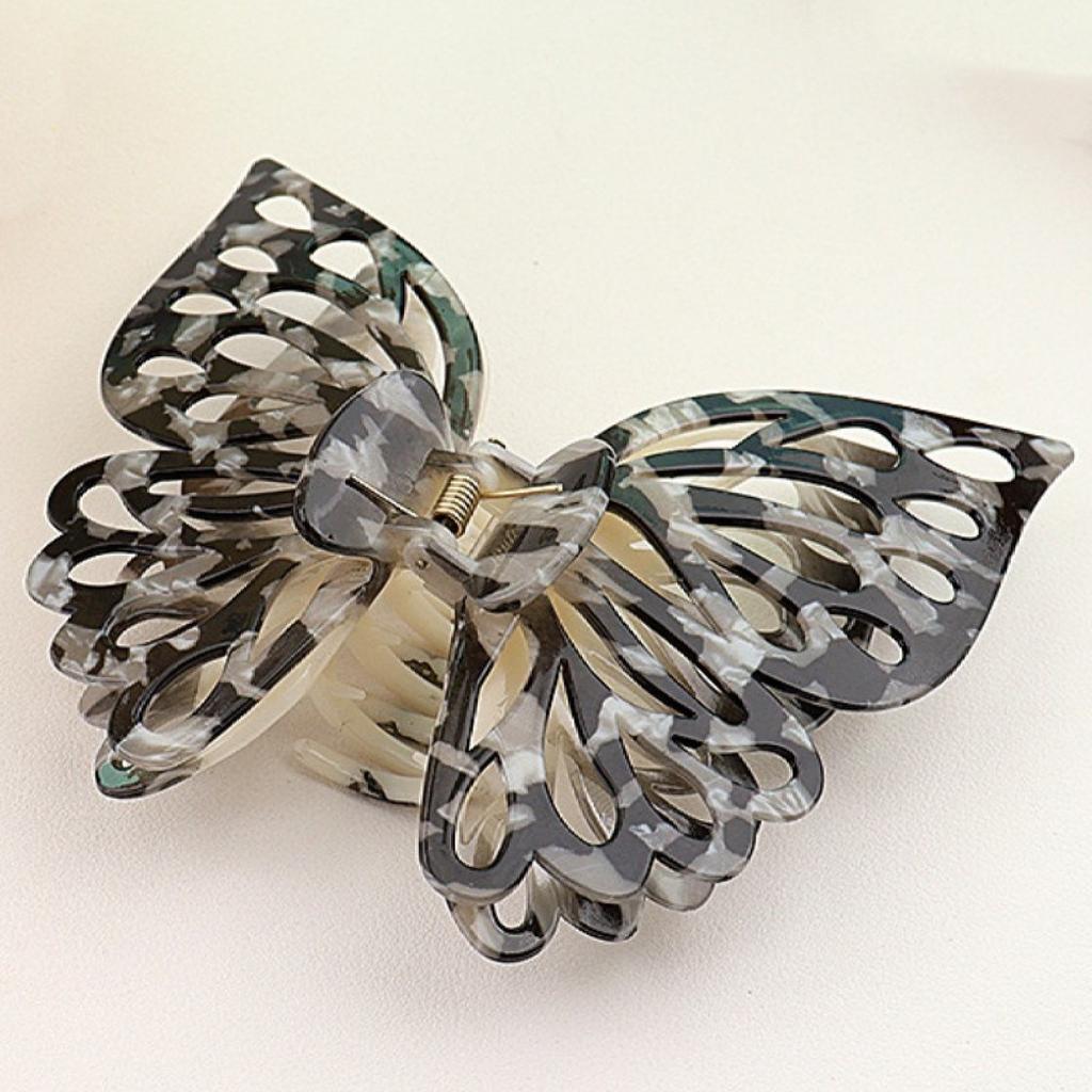 1PC Super Fairy, Double Layer, Butterfly, Hair Clip, Back of Head, Updo, Hair, Clip, Large, Shark Clip, Hair Clip, Hair Grip
