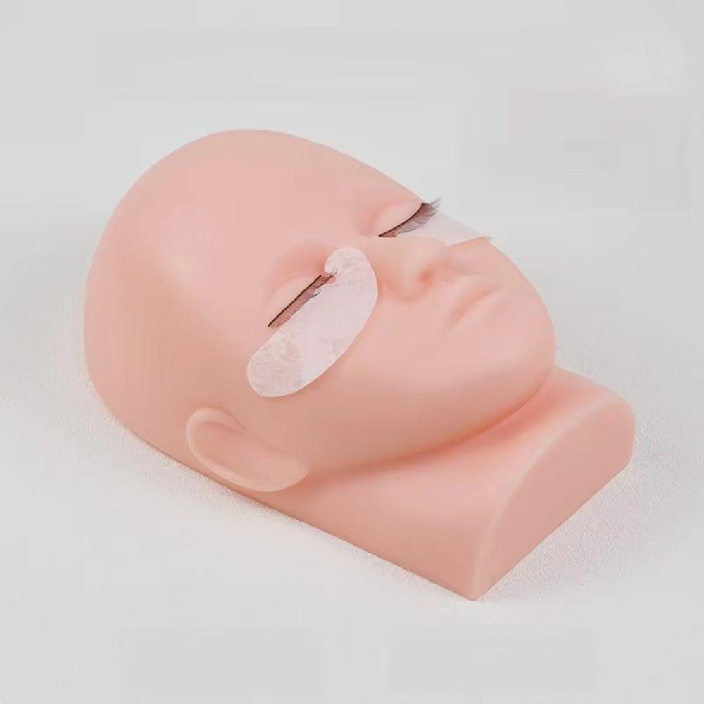 Silicone Realistic Head Dummy Soft Eyelash Planting Eyelash Extension Training