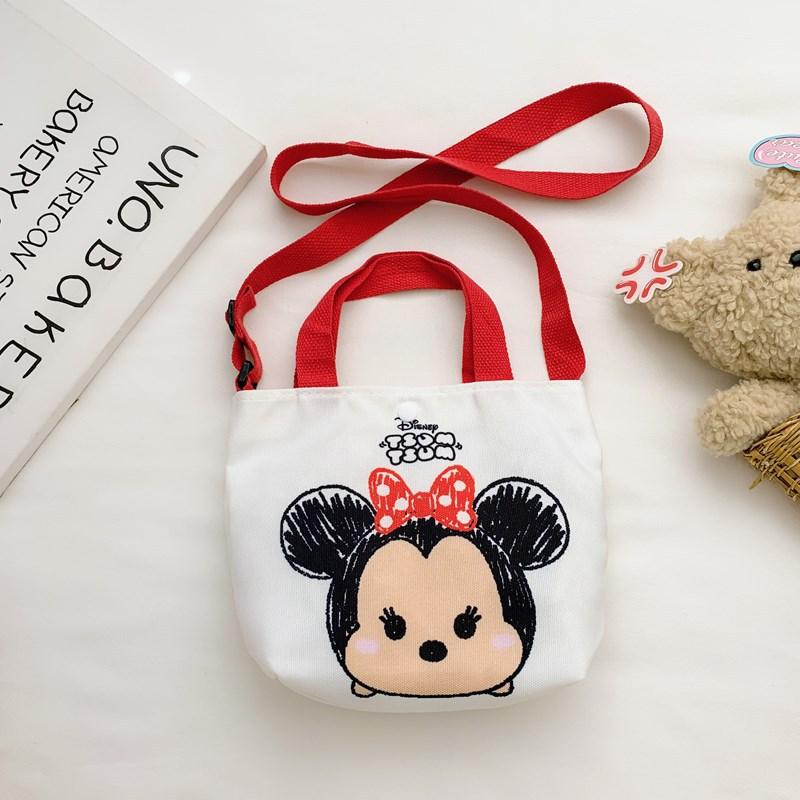 Disney Mickey Minnie Unisex Fashion Casual Canvas Tote Bag