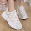 Chunky Shoes Platform Sneakers Trendy Korean Style Running Shoes Unisex Casual Sports Shoes Fashion Thick Sole Shoes Height Increasing
