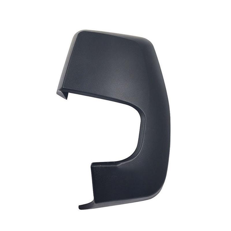 Car Door Side Mirror Shells Matte Black Rearview Wing Mirror Cap Parts For Ford Transit/Tourneo Custom 2012-2019