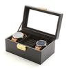 Watch storage watch pair pair collection accessory ring black [Nopple] box, box, watch, box, box, case, storage, [item]